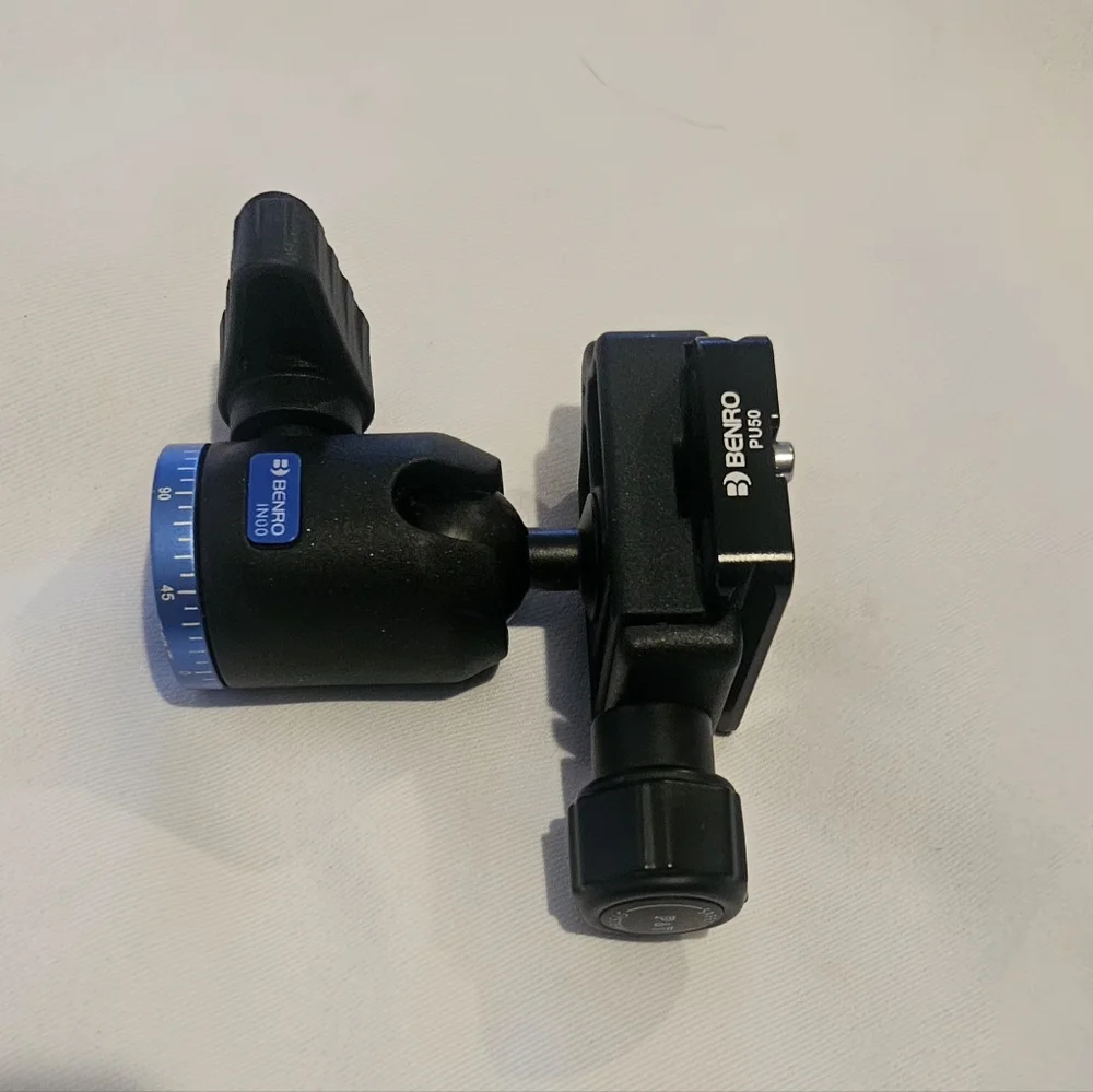 Benro Tripod Ball Head with Blue Accents